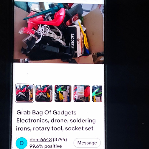 Electronics grab bag gadgets - grab,