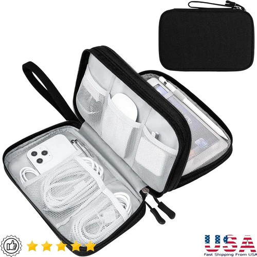 Travel cable organizer bag - travel,