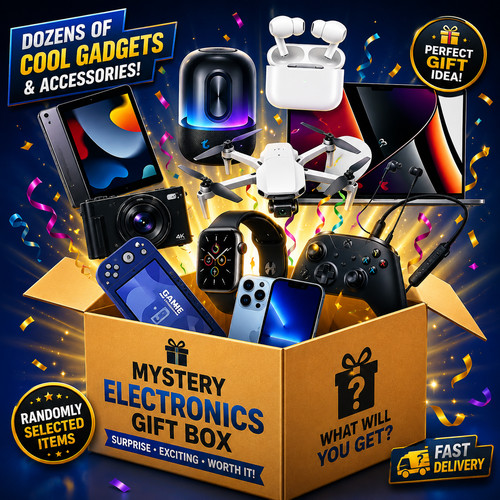 Mystery electronics gift box - mystery,